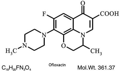 ofloxacin-structure.jpg ofloxacin-structure - ofloxacin structure