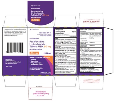 Package Label-principal Display Panel -30 mg (30 Tablets Container Carton Label) (Fexofenadine Fig2)