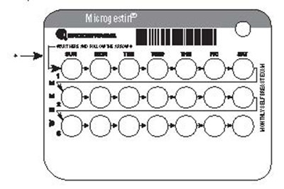white pills - microgestin and microgestin fe 3