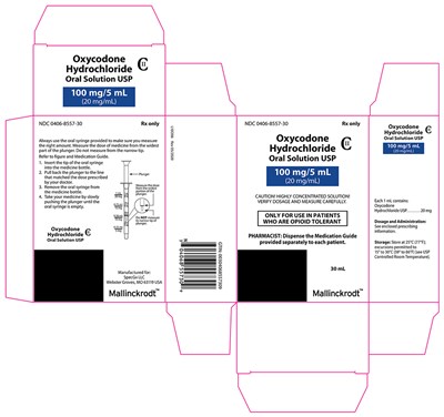 oxycodone-hydrochloride-oral-solution-6.jpg Principal Display Panel - 30 mL Carton Label - oxycodone hydrochloride oral solution 6