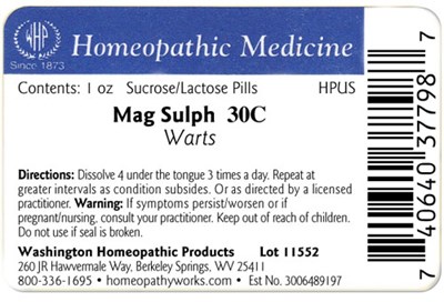 Mag Sulph Label Example (Magsulph30c1oz Label)