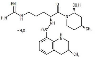 Chemical Structure (Argatroban 01)
