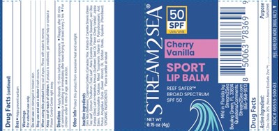 Label (Splb50cv Spflipbalm Cherryvanilla)