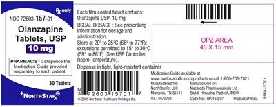 505 (Olanzapine 10mg 30s)