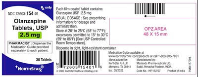 505 (Olanzapine 2 5mg 30s)