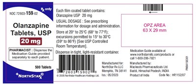 505 (Olanzapine 20mg 500s)