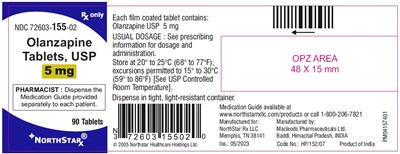 505 (Olanzapine 5mg 90s)
