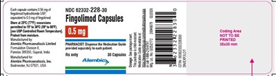 30 Capsules (Fingolimod 05)