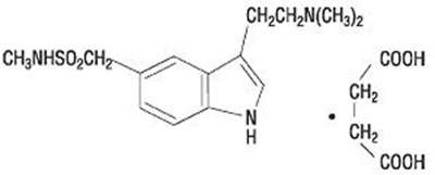 Chemical Structure - sumatriptan str
