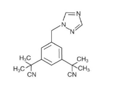 Chemical Structure (Anastrozole Str)