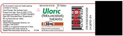 uloric-02.jpg 40mg30ctbottlelabel - uloric 02