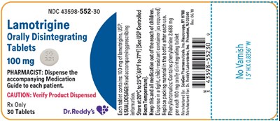 100 mg 30tab (Lamotrigine Label4)