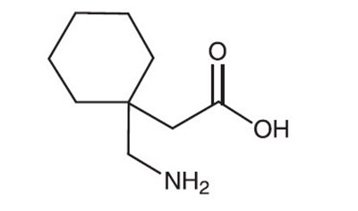 Molecula Formula Gabapentin (Structure)