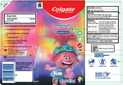 Principal Display Panel - 124 g Tube Label - colgate 01