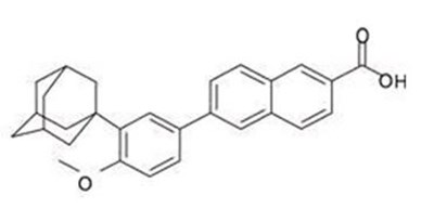 Adapalene (Structure Adapalene)