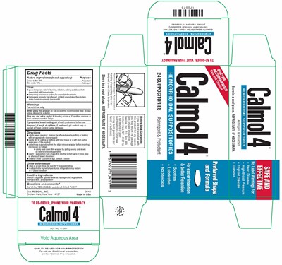 Calmol Suppository 24ct - Calmo4Supp24
