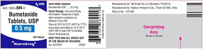 Image Description (Bumetanide Tablets Usp 0pt5mg 100 Count)