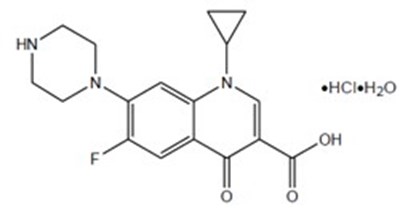 Structure 1 (Ciprofloxacin And Dexamethasone Otic Suspension Us 1)