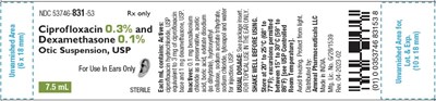 1 (Ciprofloxacin And Dexamethasone Otic Suspension Us 8)
