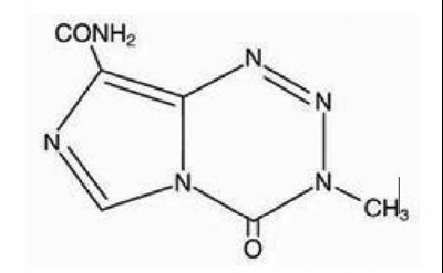 structure - temozolomide structure