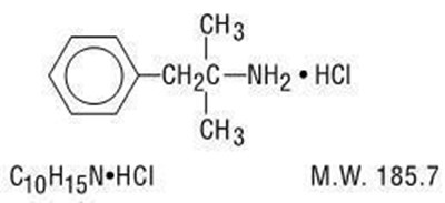 Chemical Structure (Phentermine 02)