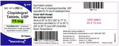 505 (Clopidogrel Tablets 90s Daman)