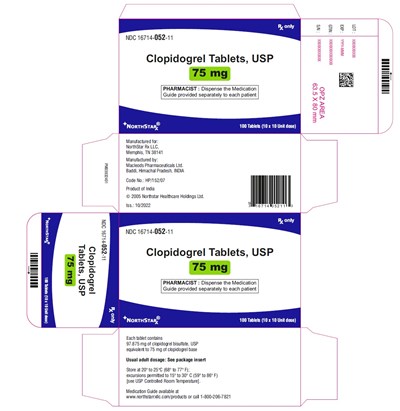 505 (Clopidogrel Tablets Carton)