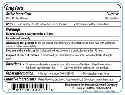 Product Label (850 mL Cartridge_Back)