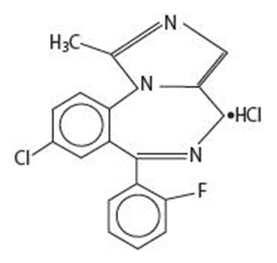 Chemical Structure 1 (Midazolam 01)