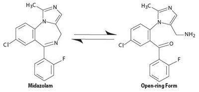 Chemical Structure 2 (Midazolam 02)