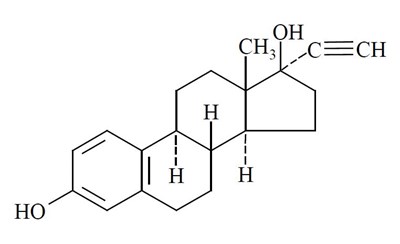Structure-1 - norethindroneethinyl str1