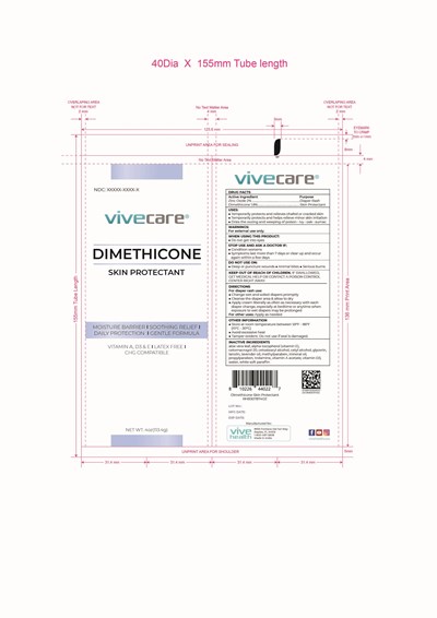 Dosage And Administration (Dimethicone Skin Protectant Tube 030626)