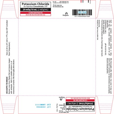 potassium-05.jpg PRINCIPAL DISPLAY PANEL - 10 mL Vial Tray - potassium 05