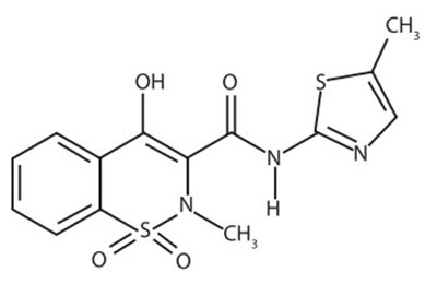 Chemical Structure (Meloxicam 01)