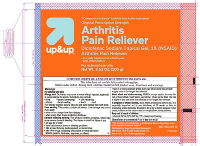 Package Label-principal Display Panel (1% w/w tube Label (100 g Tube))