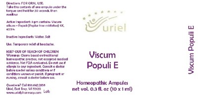 Viscumpopulieampules