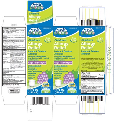 Package Label- Principal Display Panel 4 Fl Oz (120 mL Bottle) (Cetirizine Fig1)