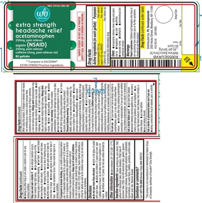 Amazon Wellness Basics Extra Strength Relief Geltabs 80 Ct. (Amazon Wellness Basics Extra Strength Headache Rel 1)