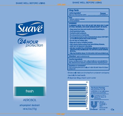 Suave Aerosol Fresh 6 Oz Pdp (Suaveaerosolfresh6oz)
