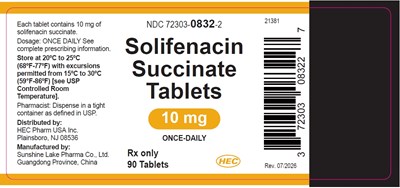 10mg-90 Pack (Solifenacin10mg90)