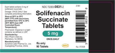 5mg-90 Pack (Solifenacin5mg90)