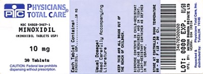Image Of 10 mg Package Label (3467)