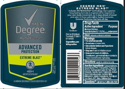 Degreemenmotionsenseadvancedprotectionextremeblast48hantiperspirantlabel (267270963labeldfmextremeblast)