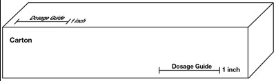 Carton Image Of Dosing Guide (Ifu Dosing)