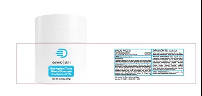 Stay Ageless Tinted Mineral Sunscreen (Dermio)