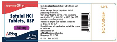 240mg-100s Label (240mg 100s Label)