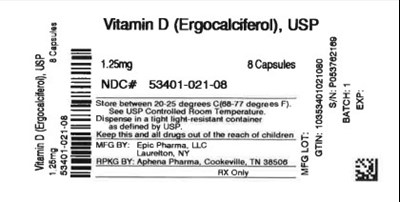 Label (53401 021 08)