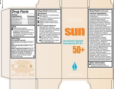 Jafra Face Protect 50 (Faceprotector50+usa)
