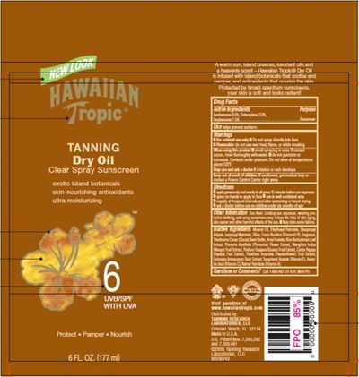 Principal Display Panelhawaiian Tropic Tanning Dry Oil Spf 6 (Hawaiian Tropic Tanning Dry Oil Spf 6 01)