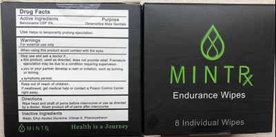 8 Packet In 1 Box > 2 mL In 1 Packet (Mintrxendurancewipes)